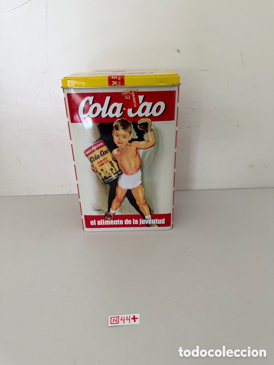 Cajas y cajitas met&aacute;licas: CAJA MET&Aacute;LICA COLA CAO EL ALIMENTO DE LA JUVENTUD.