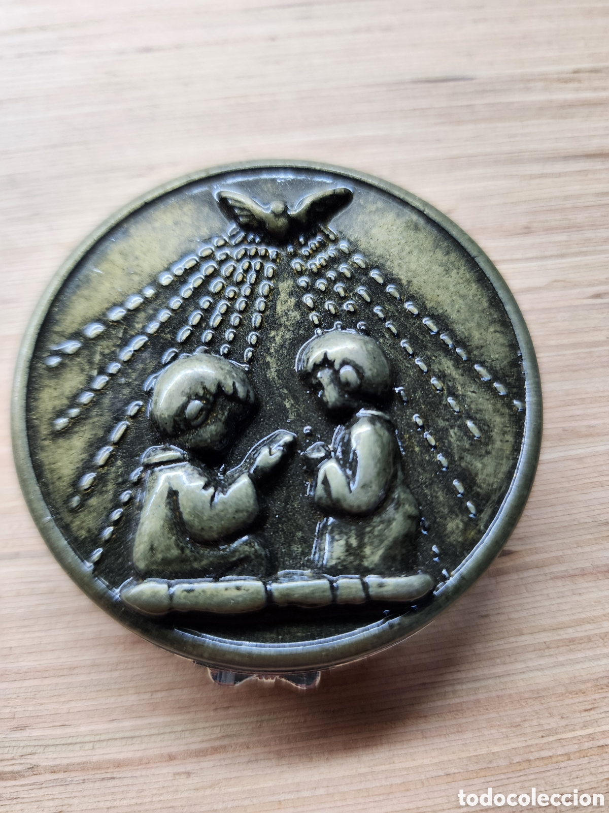 Cajas y cajitas met&aacute;licas: Portaviatico antiguo coleccion