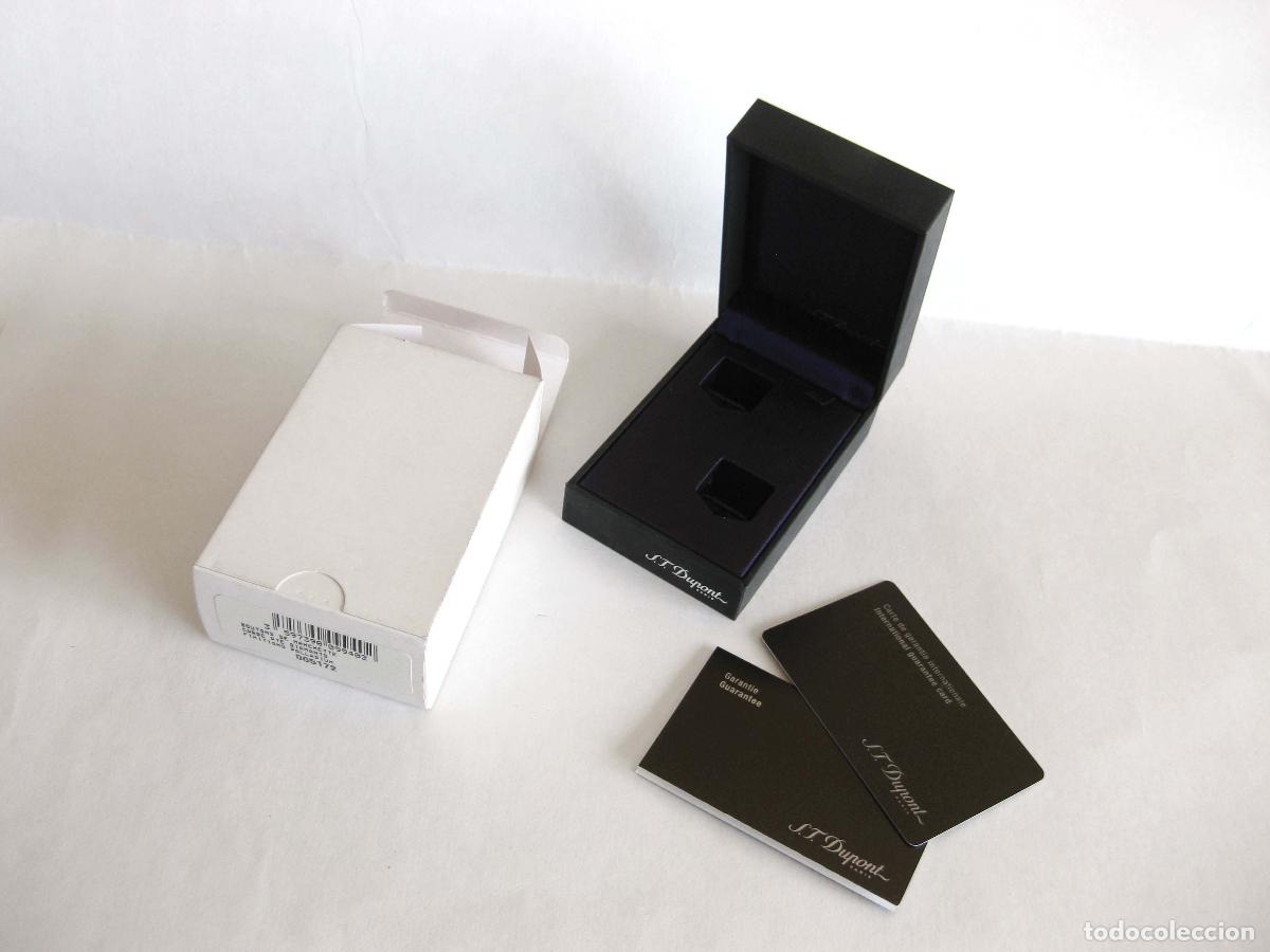Cajas y cajitas met&aacute;licas: CAJA O ESTUCHE DE GEMELOS DUPONT. BOUTONS DE MANCHETTE. 001572