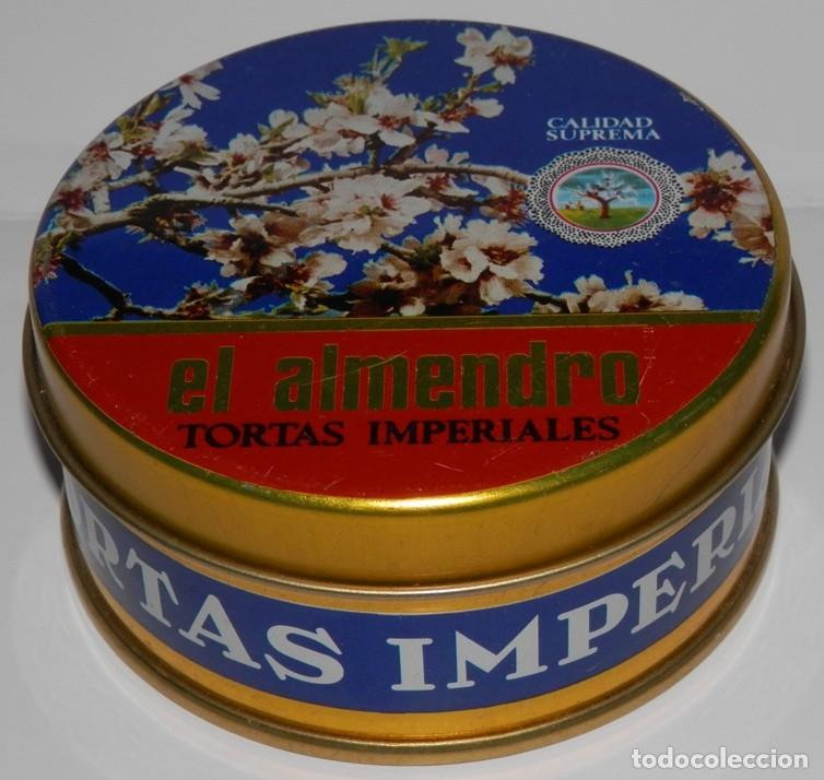Cajas y cajitas met&aacute;licas: LATA TORTAS IMPERIALES EL ALMENDRO - Foto 1