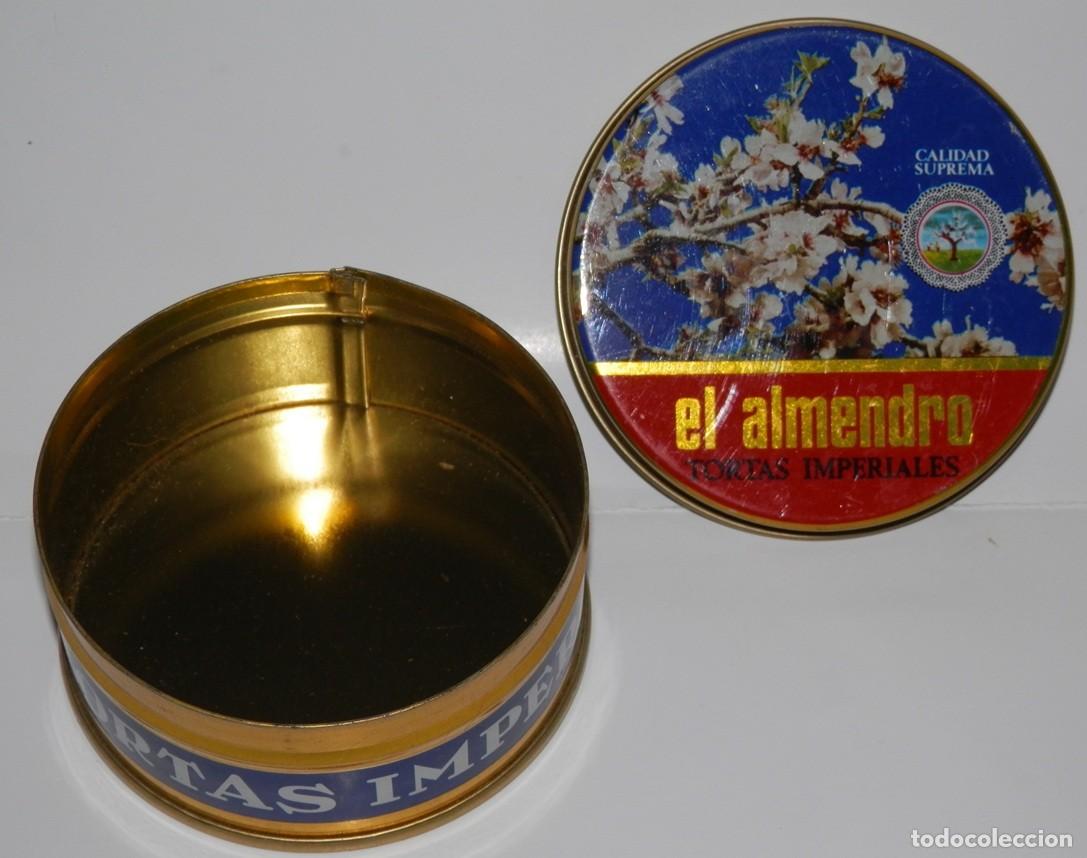 Cajas y cajitas met&aacute;licas: LATA TORTAS IMPERIALES EL ALMENDRO - Foto 3