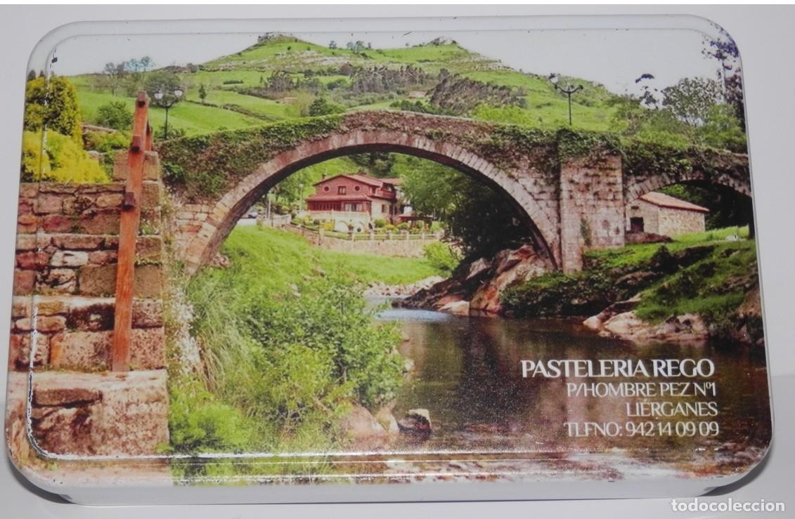 Cajas y cajitas met&aacute;licas: CAJA DE LA PASTELARIA REGO - Foto 1