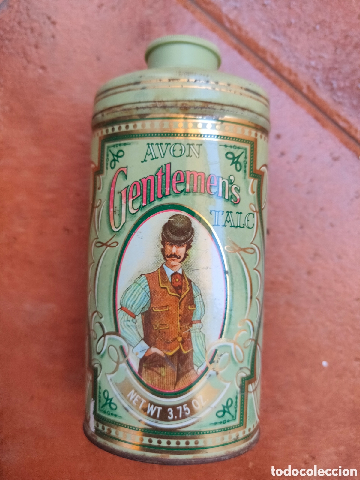 Cajas y cajitas met&aacute;licas: ANTIGUO BOTE DE DE HOJALATA DE TALCO - Foto 4