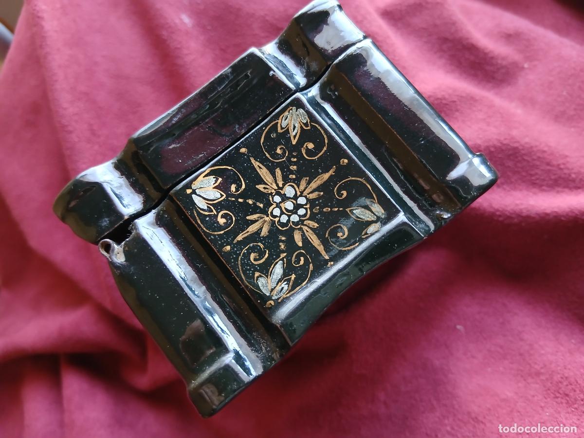 Cajas y cajitas met&aacute;licas: Caja rusa pintada y firmada. - Foto 4