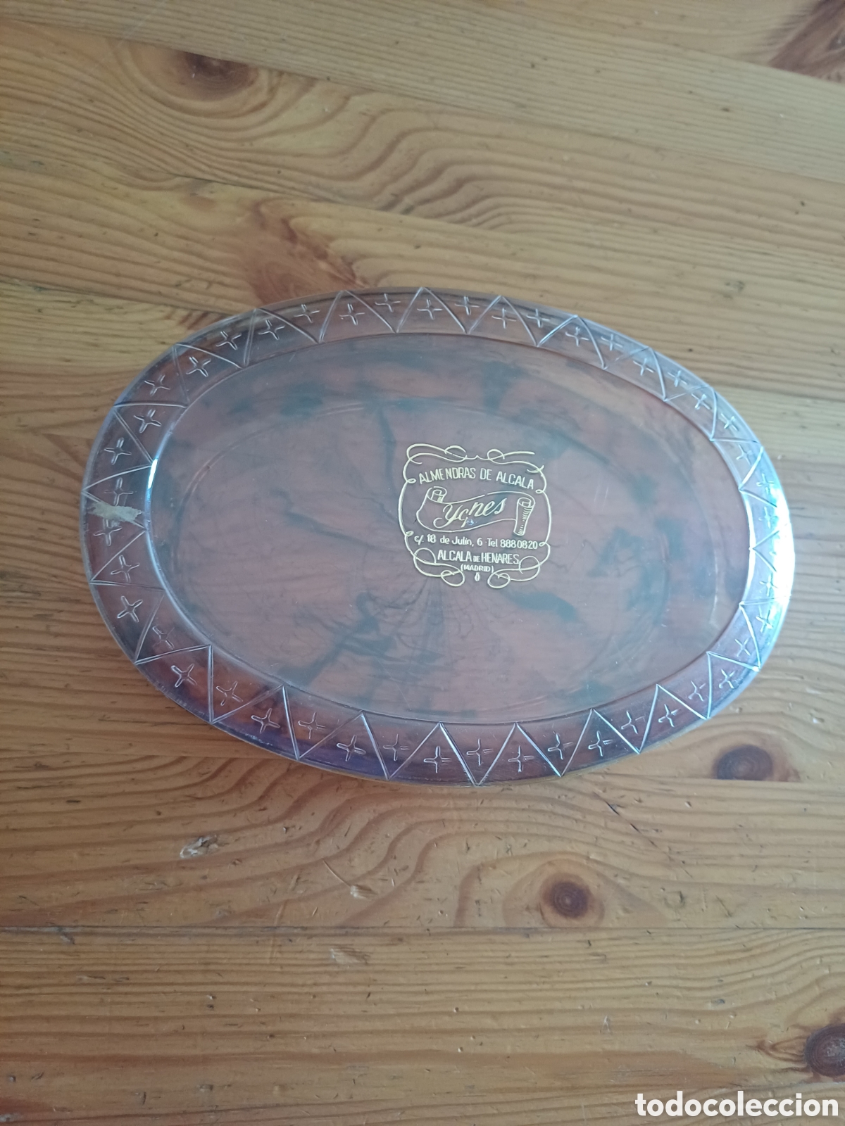 Cajas y cajitas met&aacute;licas: Yepes Almendras de Alcala de Henares Madrid Calle 18 de Julio Caja plastico 29 Arbex Zaragoza dulces