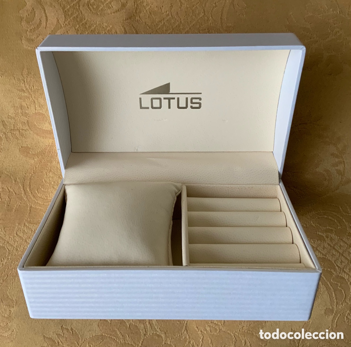 Cajas y cajitas met&aacute;licas: CAJA JOYERO RELOJ LOTUS