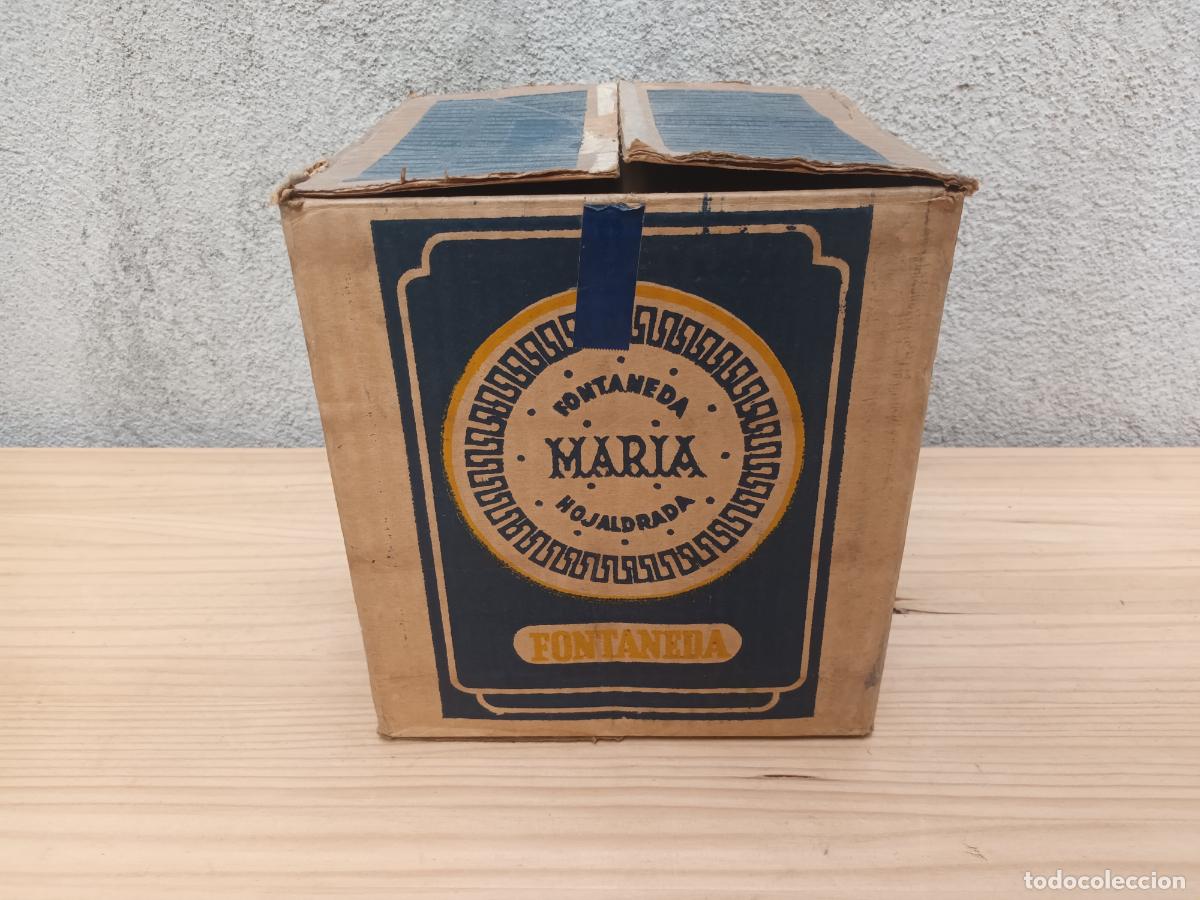 Cajas y cajitas met&aacute;licas: CAJA CARTON GALLETAS MARIA FONTANEDA AGUILAR