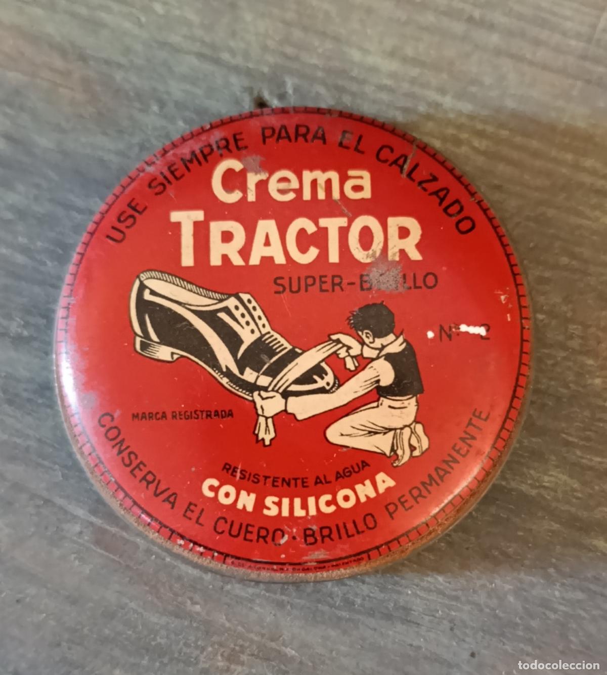 Cajas y cajitas met&aacute;licas: LATA CAJITA CREMA PARA ZAPATOS TRACTOR