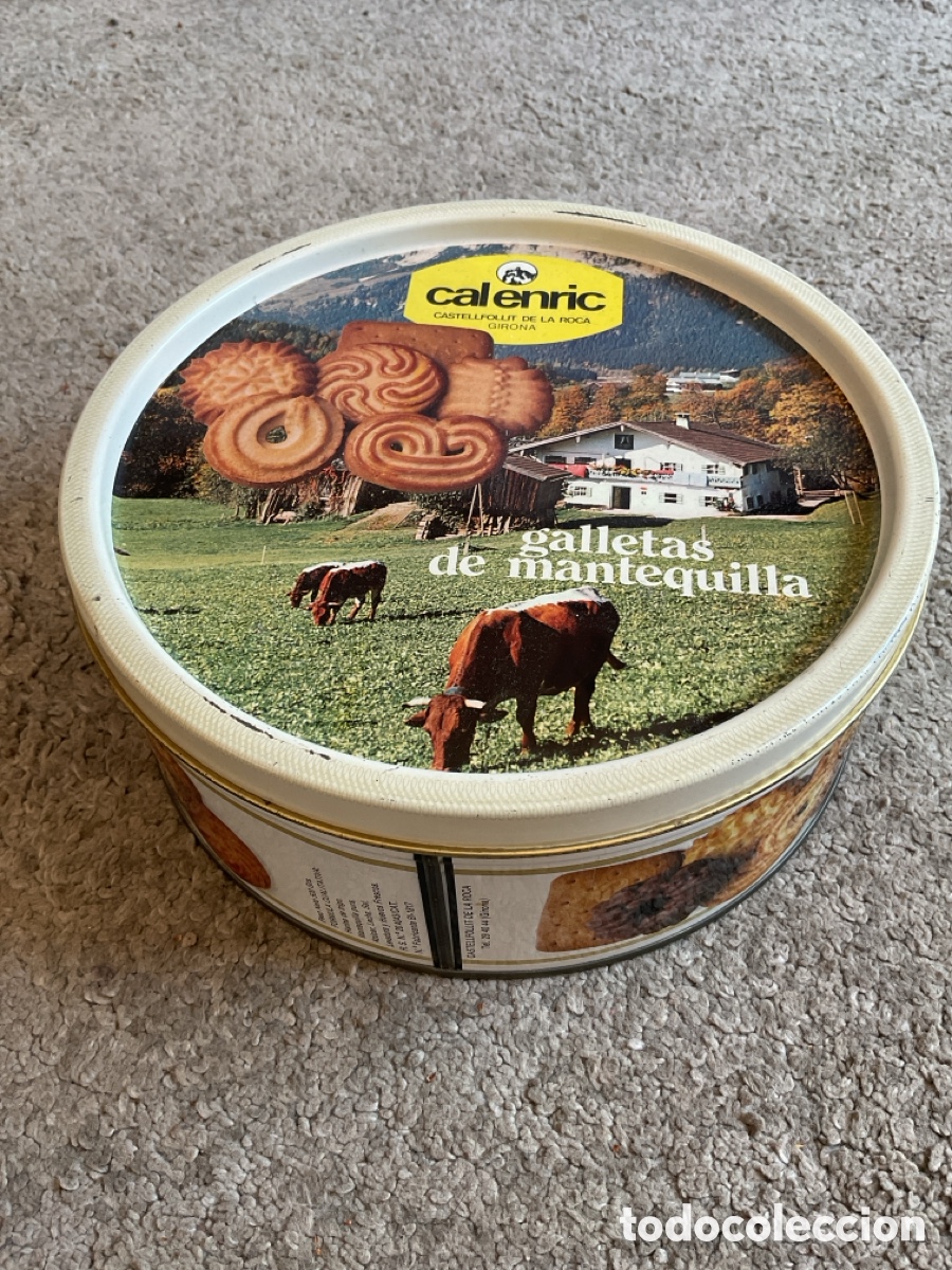 Cajas y cajitas met&aacute;licas: Caja galletas CAL ENRIC / Castellfollit de la Roca
