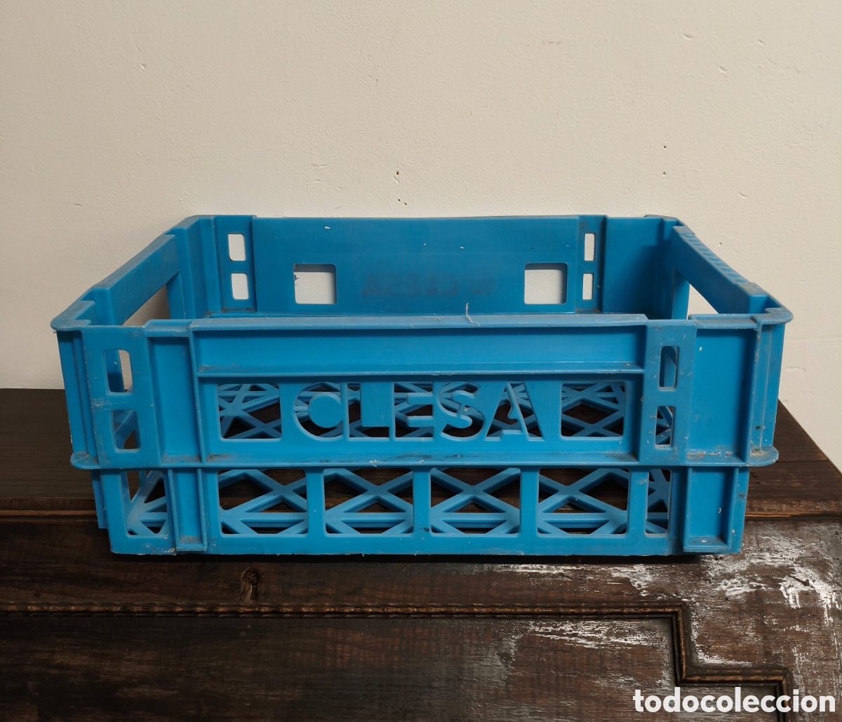 Cajas y cajitas met&aacute;licas: Antigua caja de yogures Clesa - Foto 1