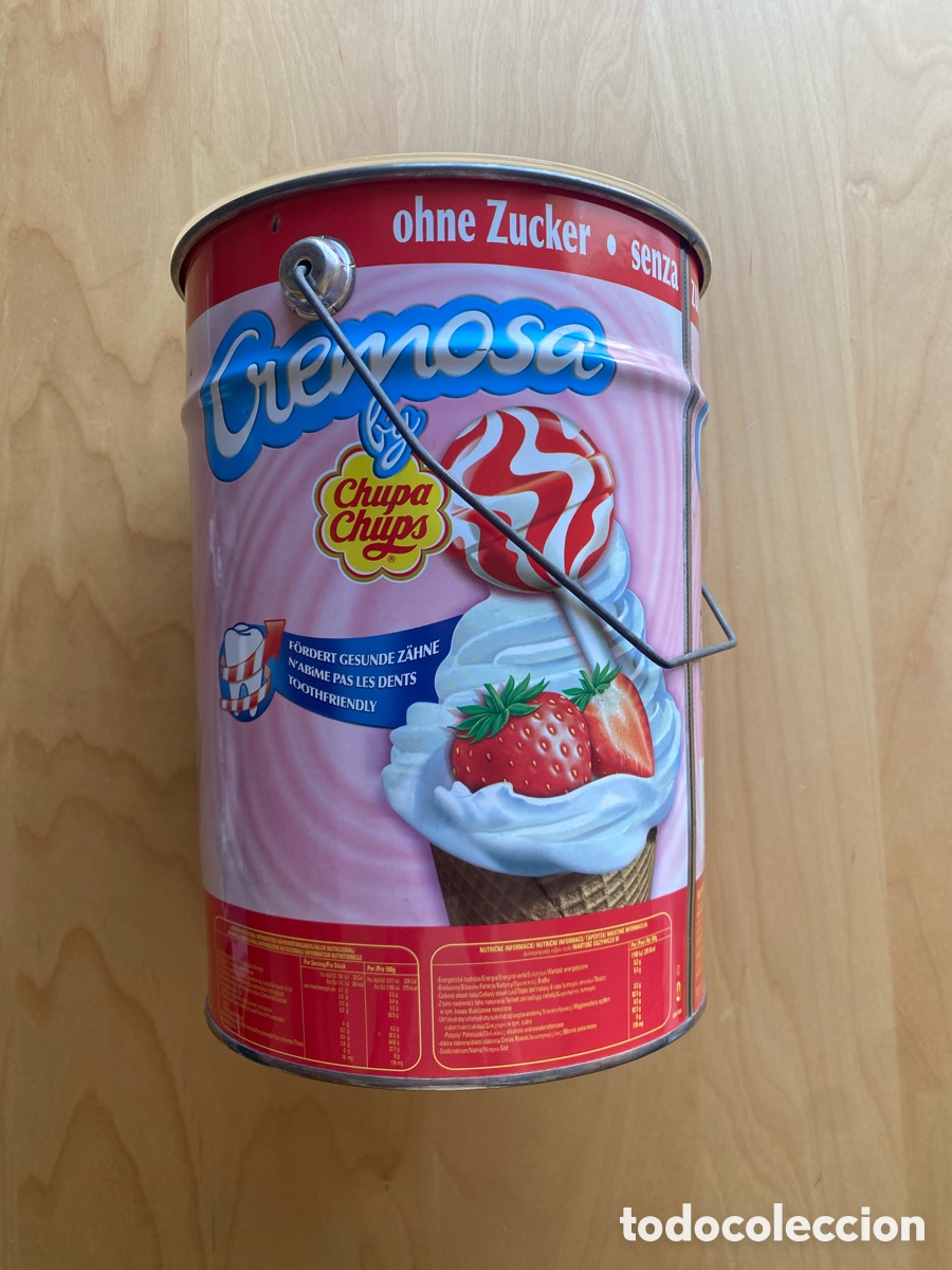Cajas y cajitas met&aacute;licas: Lata Cremosa by Chupa Chups