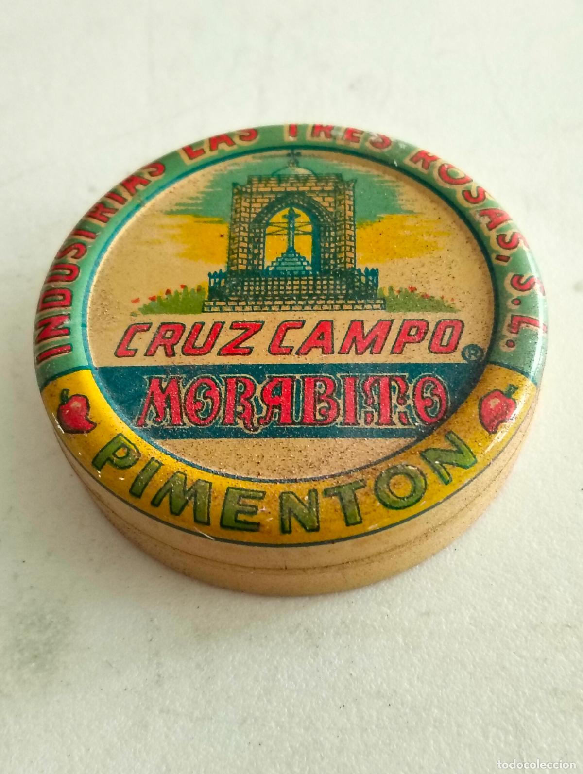Cajas y cajitas met&aacute;licas: CAJA DE CHAPA PIMENTON, CRUZCAMPO MORABITO, INDUSTRIAS LAS TRES ROSAS, MEDIDAS 5,5 X 1,5 CM