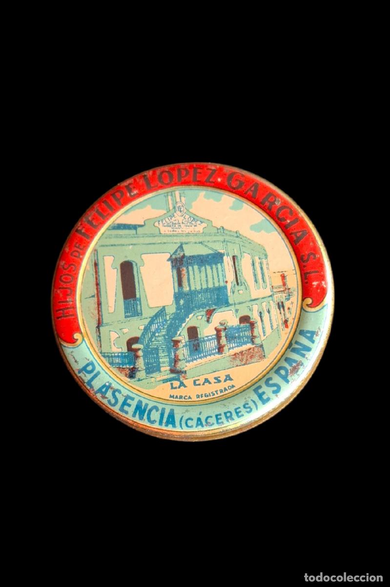 Cajas y cajitas met&aacute;licas: (PUB-260406)LATA LITOGRAFIADA PIMENTON LA CASA - HIJOS DE FELIPE LOPEZ GARCIA - PLASENCIA - CACERES