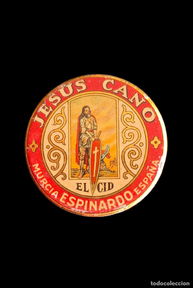 Cajas y cajitas met&aacute;licas: (PUB-260408)LATA LITOGRAFIADA PIMENTON EL CID JESUS CANO - ESPINARDO - MURCIA