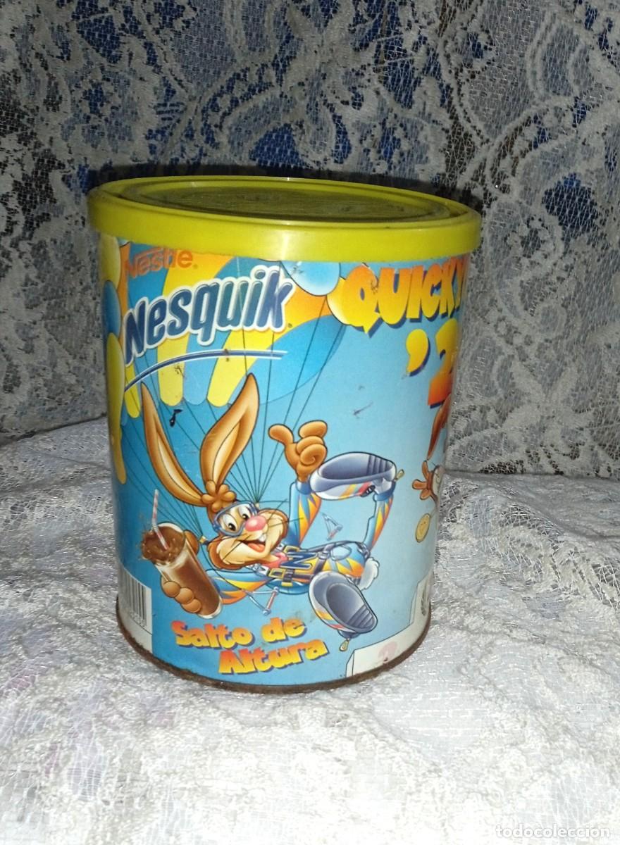 Cajas y cajitas met&aacute;licas: LOTE 3 BOTES NESQUIK -A&Ntilde;O 2000 - Foto 3
