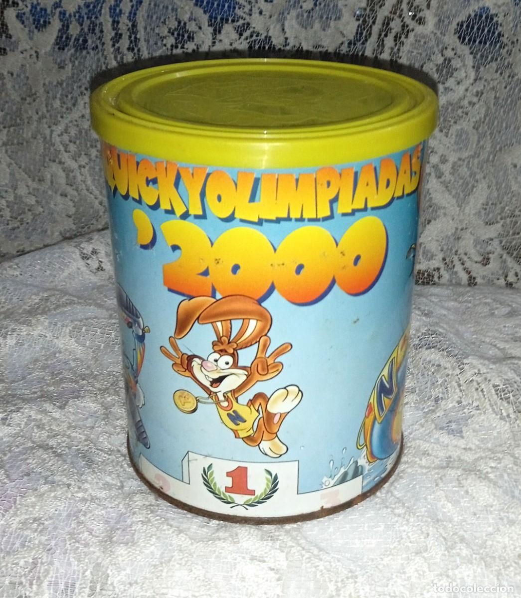 Cajas y cajitas met&aacute;licas: LOTE 3 BOTES NESQUIK -A&Ntilde;O 2000 - Foto 4
