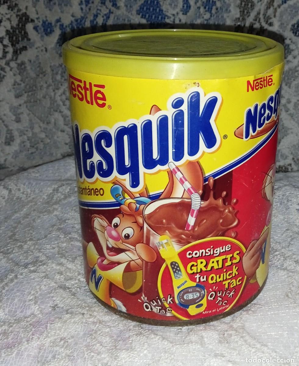 Cajas y cajitas met&aacute;licas: LOTE 3 BOTES NESQUIK -A&Ntilde;O 2000 - Foto 7