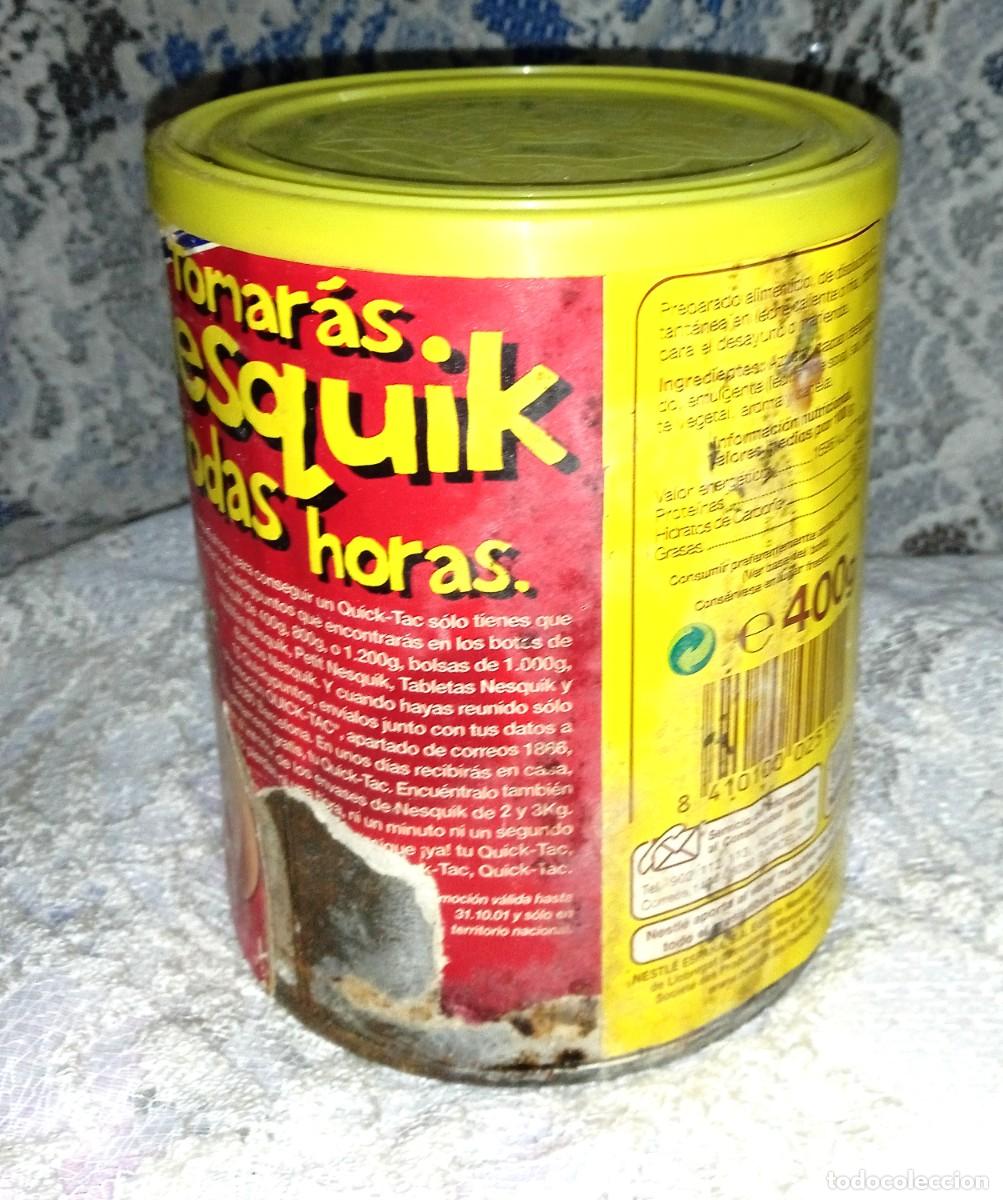 Cajas y cajitas met&aacute;licas: LOTE 3 BOTES NESQUIK -A&Ntilde;O 2000 - Foto 9