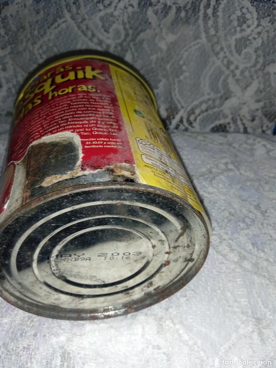 Cajas y cajitas met&aacute;licas: LOTE 3 BOTES NESQUIK -A&Ntilde;O 2000 - Foto 13