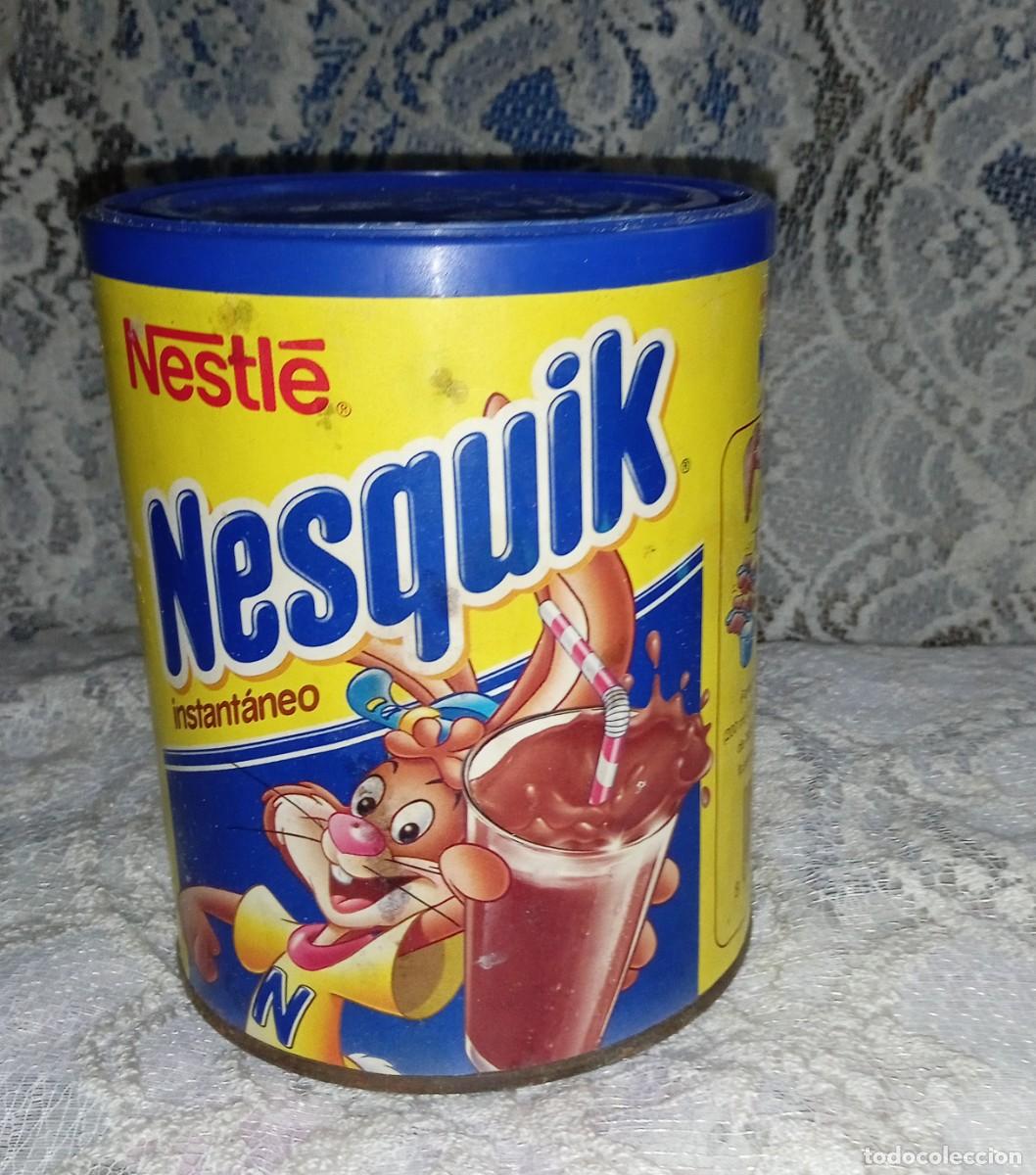 Cajas y cajitas met&aacute;licas: LOTE 3 BOTES NESQUIK -A&Ntilde;O 2000 - Foto 17