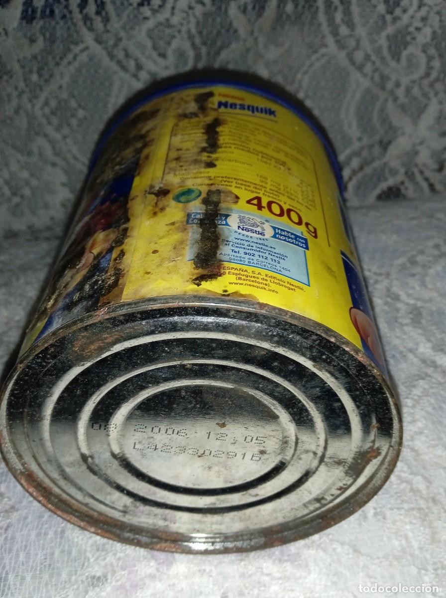 Cajas y cajitas met&aacute;licas: LOTE 3 BOTES NESQUIK -A&Ntilde;O 2000 - Foto 21