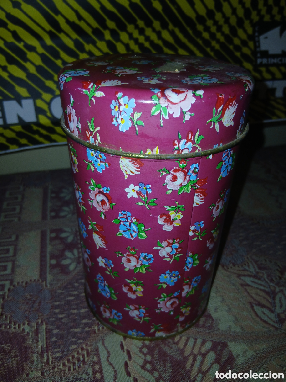 Cajas y cajitas met&aacute;licas: Lata caf&eacute; Marcilla. Dif&iacute;cil. - Foto 5