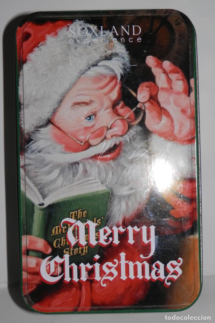 Cajas y cajitas met&aacute;licas: LATA DE NAVIDAD DE LA SOXLAND - Foto 1