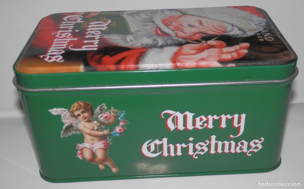 Cajas y cajitas met&aacute;licas: LATA DE NAVIDAD DE LA SOXLAND - Foto 2