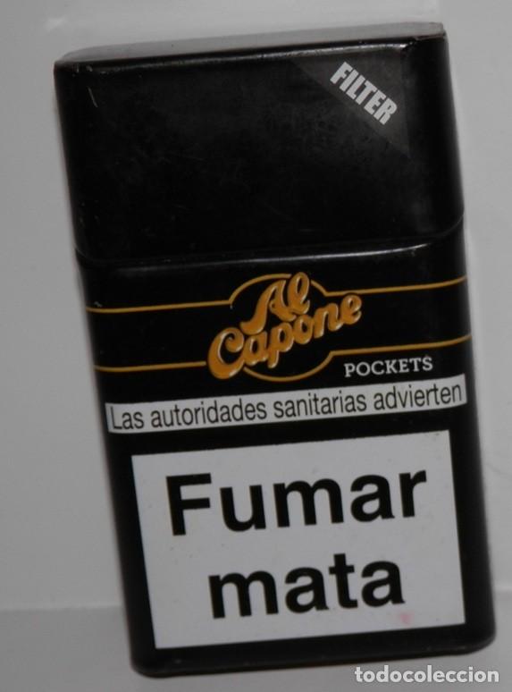 Cajas y cajitas met&aacute;licas: CAJA DE LOS TABACOS ALCAPONE - Foto 2