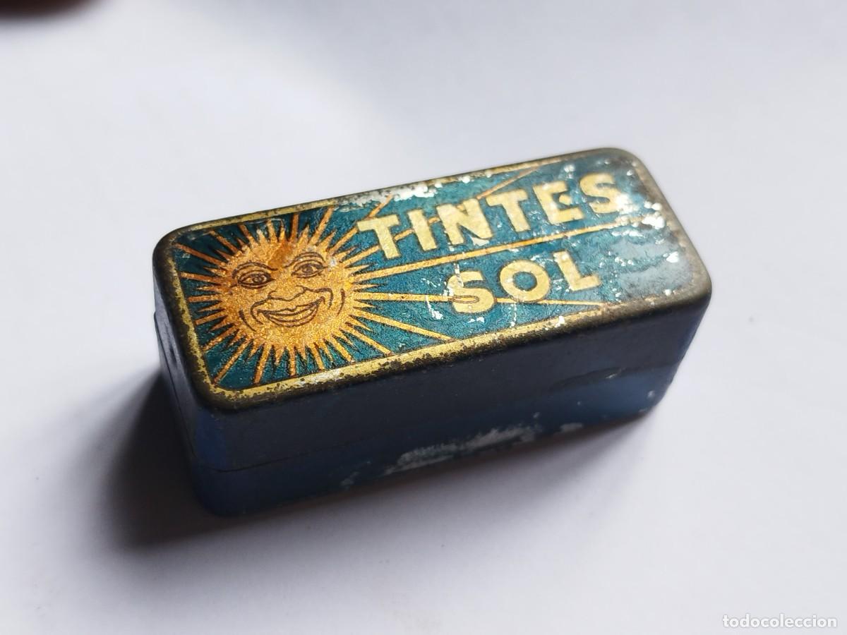 Cajas y cajitas met&aacute;licas: Antogua cajita met&aacute;lica Tintes Sol ✔️PEDIDO MIN 5&euro;