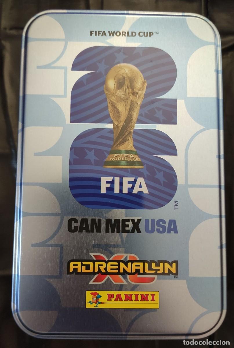 Cajas y cajitas met&aacute;licas: Caja met&aacute;lica Panini Adrenalyn XL FIFA World Cup 2026 Metal Box