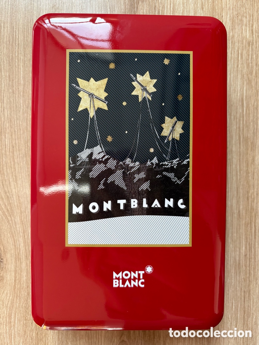 Cajas y cajitas met&aacute;licas: (L*004*) CAJA MET&Aacute;LICA MONTBLANC