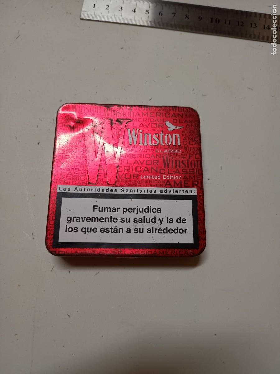Cajas y cajitas met&aacute;licas: Winston classic, caja metal