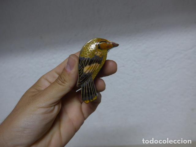 Cajas y cajitas met&aacute;licas: Antigua caja o cajita de cloisonn&eacute;, laton esmaltado.