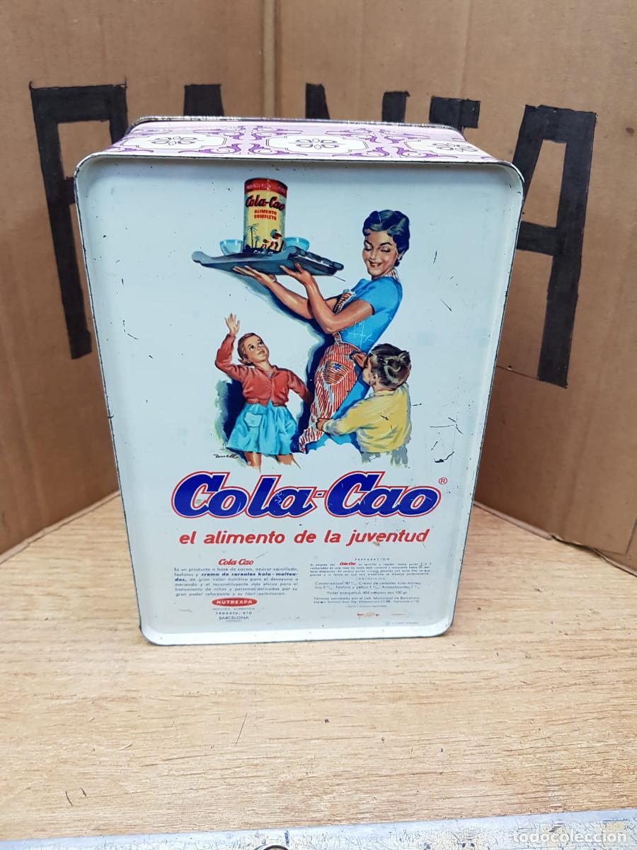 Cajas y cajitas met&aacute;licas: ANTIGUA CAJA DE COLA CAO