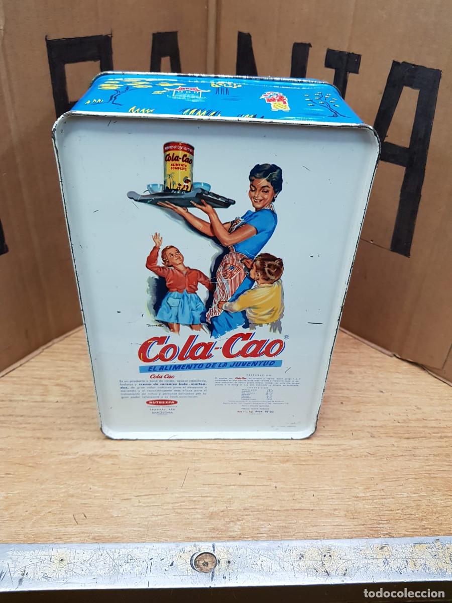 Cajas y cajitas met&aacute;licas: ANTIGUA CAJA DE COLA CAO - Foto 1