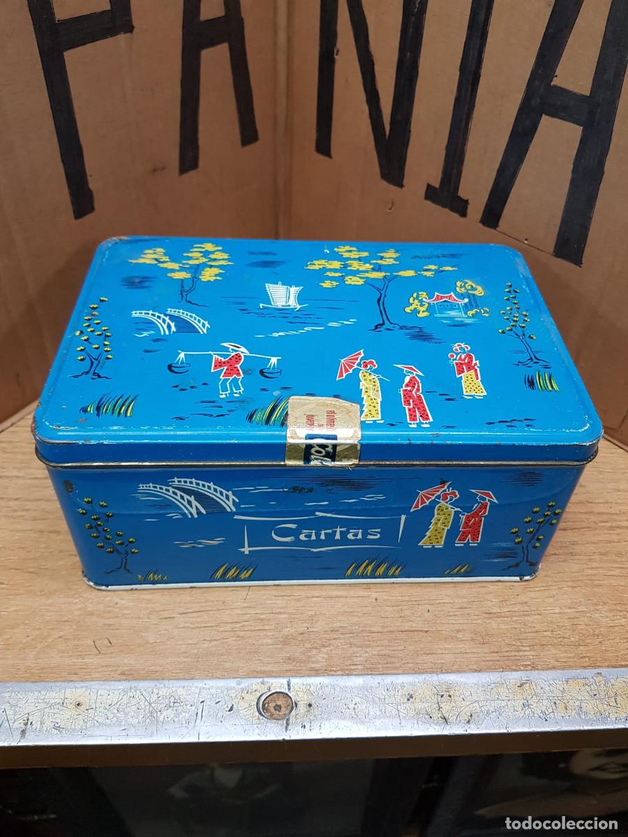 Cajas y cajitas met&aacute;licas: ANTIGUA CAJA DE COLA CAO - Foto 2