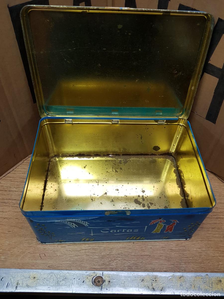 Cajas y cajitas met&aacute;licas: ANTIGUA CAJA DE COLA CAO - Foto 3