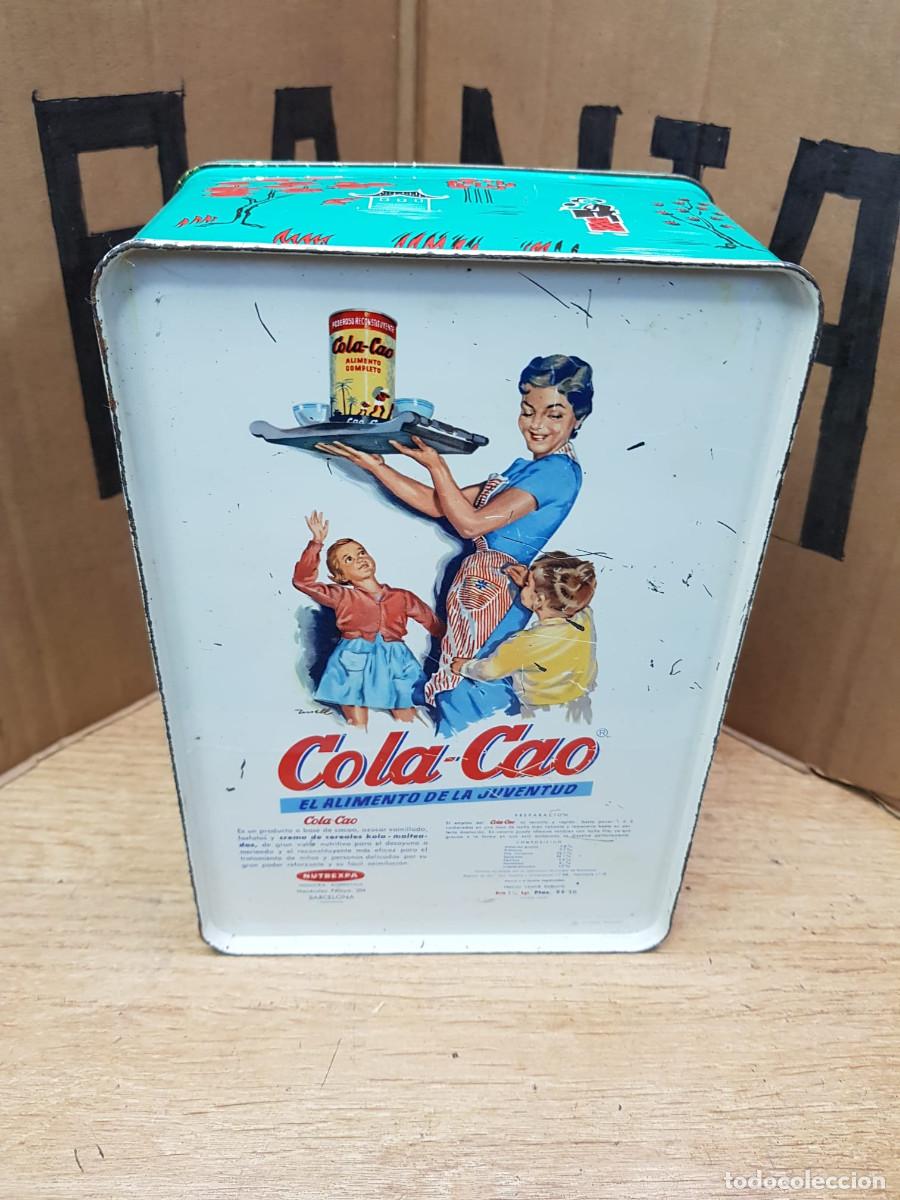 Cajas y cajitas met&aacute;licas: ANTIGUA CAJA DE COLA CAO - Foto 1