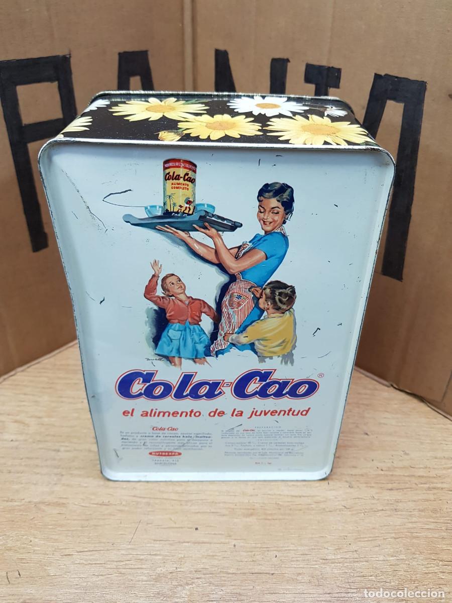 Cajas y cajitas met&aacute;licas: ANTIGUA CAJA DE COLA CAO - Foto 1