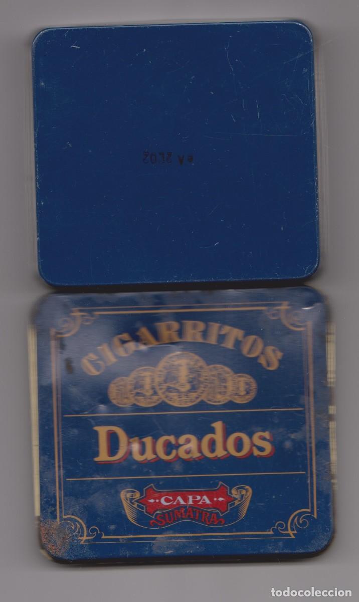 Cajas y cajitas met&aacute;licas: CAJA METALICA CIGARRITOS DUCADOS CAPA SUMATRA