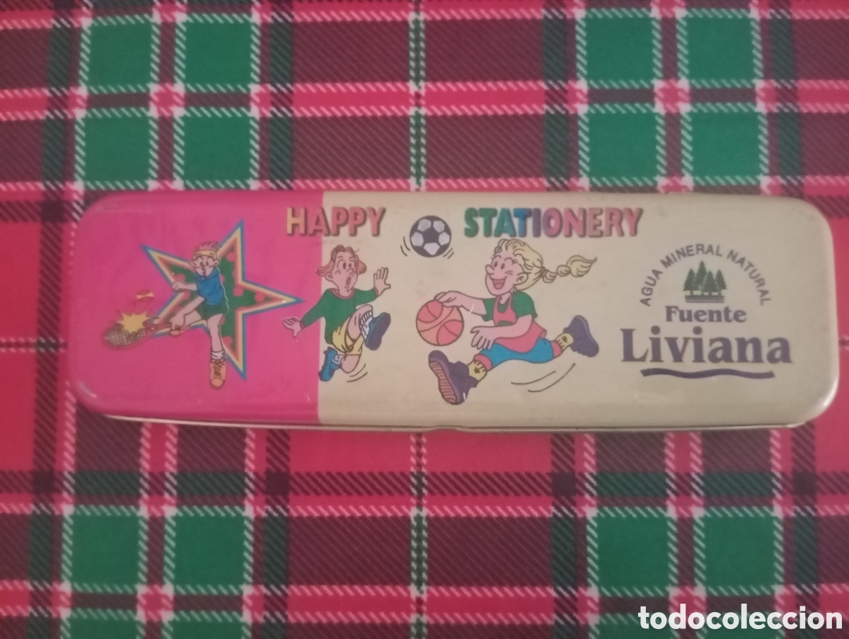 Cajas y cajitas met&aacute;licas: Caja met&aacute;lica l&aacute;pices Fuente Liviana