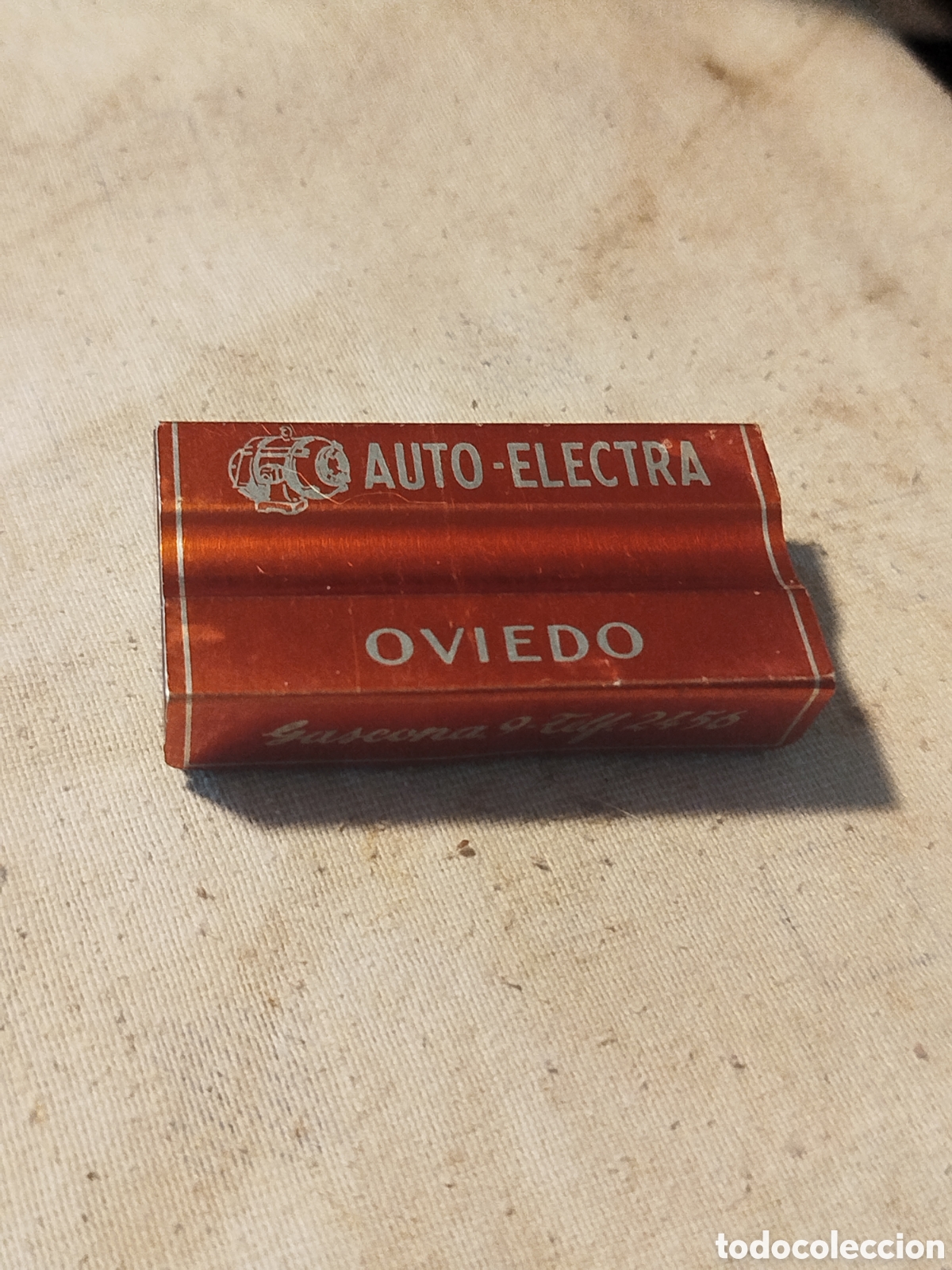 Cajas y cajitas met&aacute;licas: Cajita de publicidad de Auto-electra - Foto 1