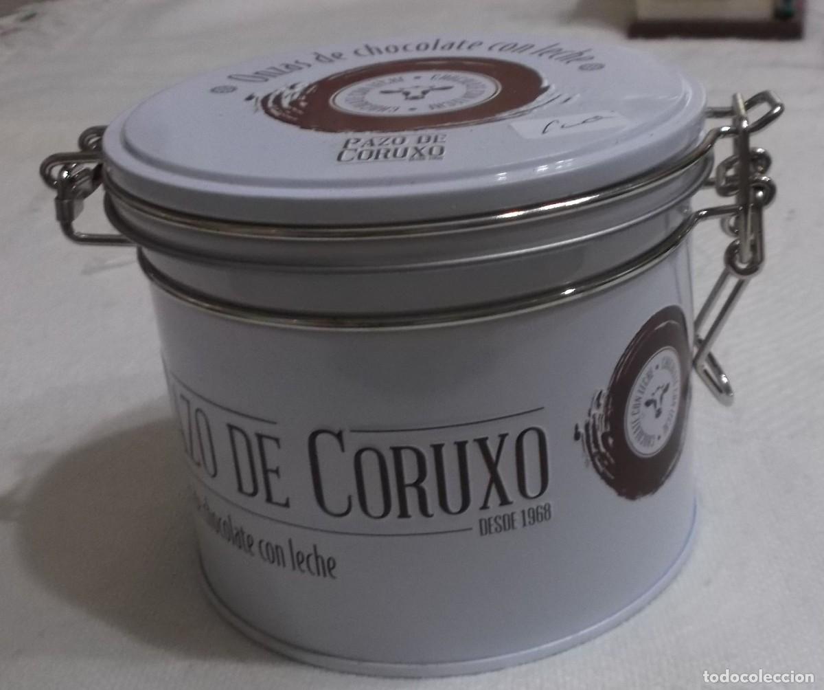 Cajas y cajitas met&aacute;licas: bote de pazo de coruxo 9 cm de altura x 10 cm diametro