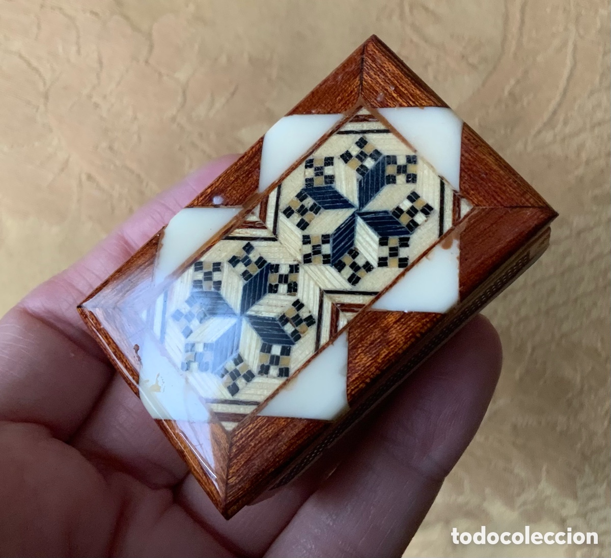 Cajas y cajitas met&aacute;licas: CAJA DE CERILLAS DE TARACEA - Foto 6