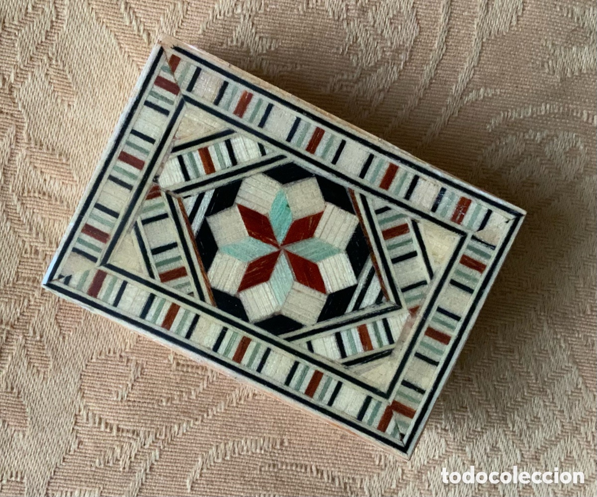 Cajas y cajitas met&aacute;licas: CAJA DE CERILLAS TARACEA - Foto 4