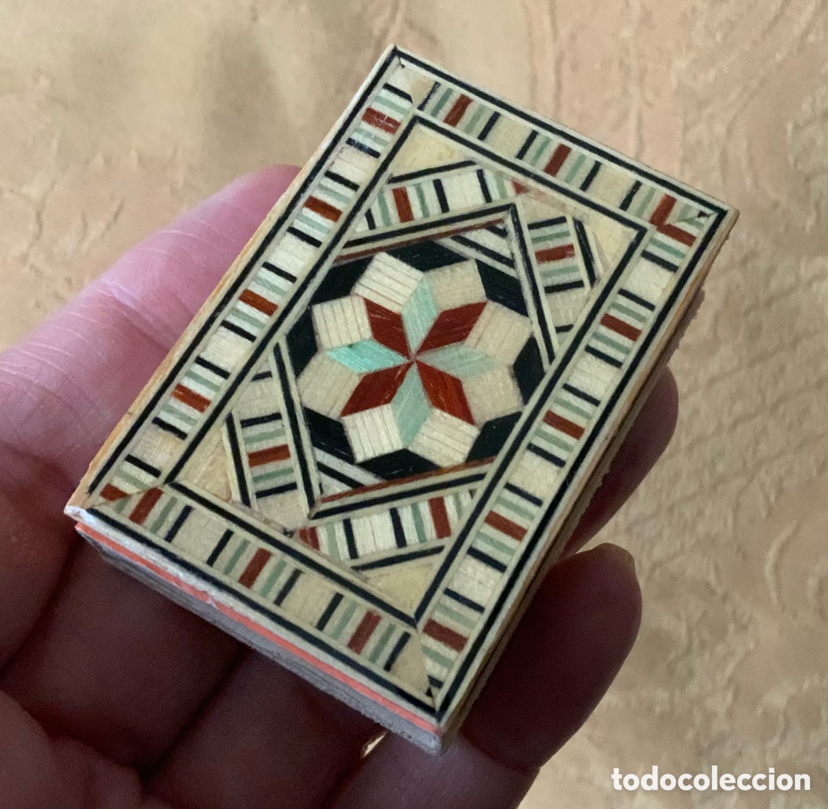 Cajas y cajitas met&aacute;licas: CAJA DE CERILLAS TARACEA - Foto 5