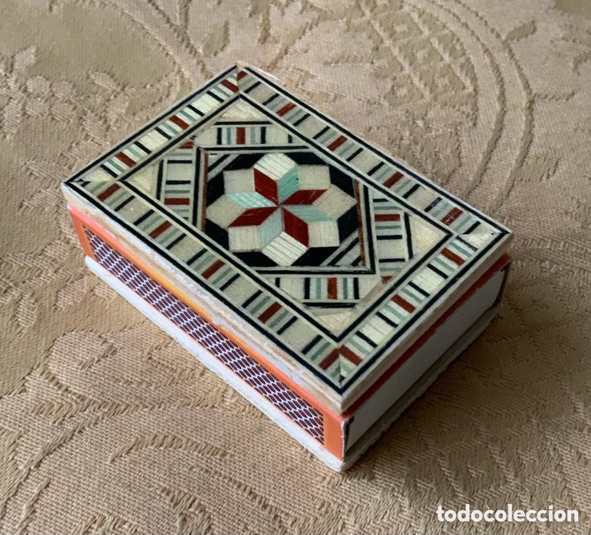 Cajas y cajitas met&aacute;licas: CAJA DE CERILLAS TARACEA - Foto 1