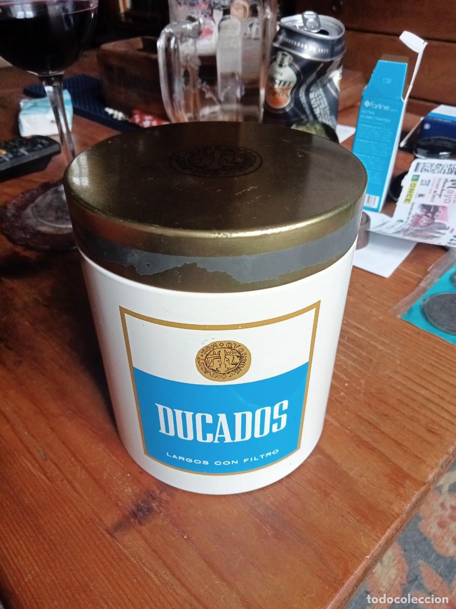 Cajas y cajitas met&aacute;licas: ANTIGUO BOTE LATA DUCADOS