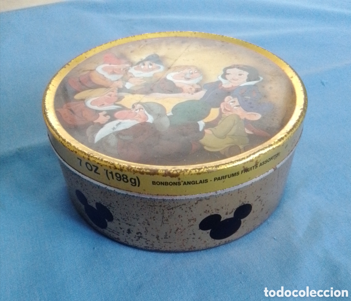 Cajas y cajitas met&aacute;licas: Caja met&aacute;lica Blancanieves y los 7 enenitos